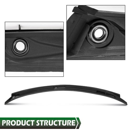Solid Spare Front Windshield Wiper Cowl Cover Panel Fit For 1997-2006 BMW M3 E46 323i 328i