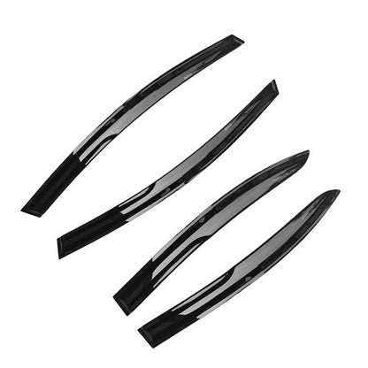 Solid Spare Window Rain Guard Visors 4-Door Sedan For Honda Civic 2006-2011 Mugen II Style