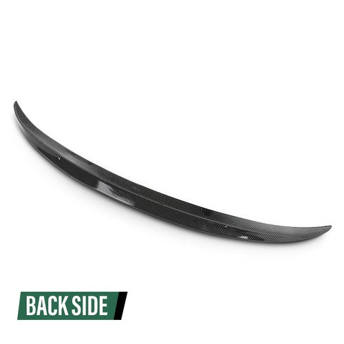 Solid Spare Fit For 2011-2016 BMW 5 Series F10 & M5 Rear Trunk Spoiler Carbon Fiber Look