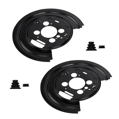 Solid Spare 2* Pair Rear Brake Dust Shields For Ram 1500 2015-2019 924-235 4779823AC