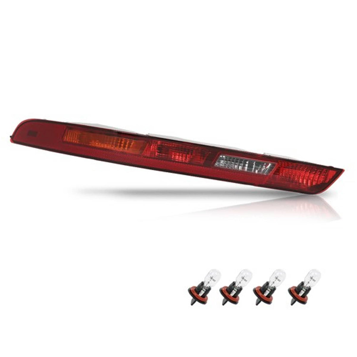 Solid Spare Fit For 2016-2018 Audi Q3 Rear Bumper Lower Tail Light Stop Lamp Left Side