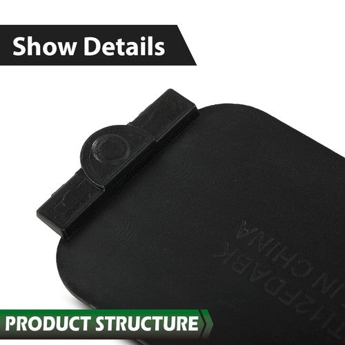 Solid Spare Fit For 15-23 Ford F150/17-23 F250 F350 Side Truck Bed Molding Plug Hole Cover