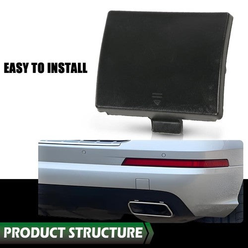 Solid Spare Fit For 10-14 Mercedes Benz R-Class W251 Reae Bumper Tow Hook Cover Cap