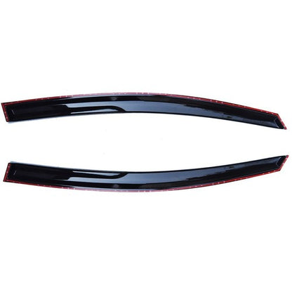 Solid Spare Window Rain Guard Visors 4-Door Sedan For Honda Civic 2006-2011 Mugen II Style