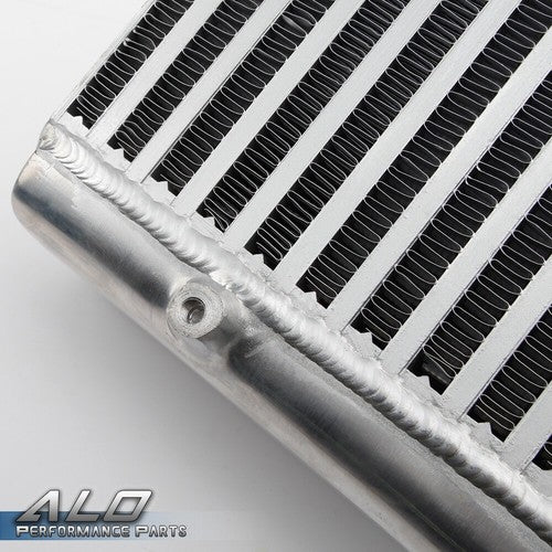 Solid Spare Fit For 90-96 NISSAN 300Zx Twin Turbo Dual Side Mount Aluminum Intercoolers