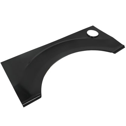 Solid Spare Pair of Black Rear Wheel Arch Steel Quarter Panels For 09-14 Ford F150 F-150
