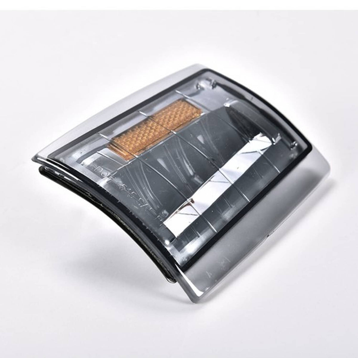 Solid Spare Fit For 1994-1998 Chevy C10 C/K Silverado Pickup Smoked Corner Turn Signal Light