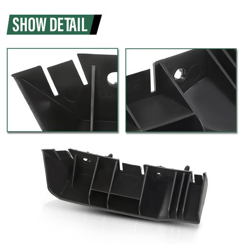 Solid Spare Fit For 2013-2017 Land Rover Range Rover Front Bumper Support Bracket Left+Right