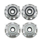 Solid Spare 4pcs For Hyundai Tucson Kia Sportage 2017-2020 Front Rear Wheel Bearing Hubs AWD