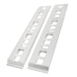 Solid Spare 80"×15" Ramps 6000 LBS 2Pcs Hook end knife Aluminum For Truck Car Auto Trailer