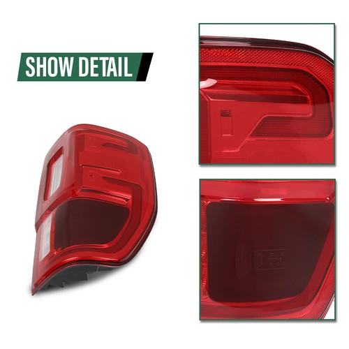Solid Spare LED Tail Light Fit For 2019-2023 Ford Ranger w/ Blind Spot Brake Lamp Right