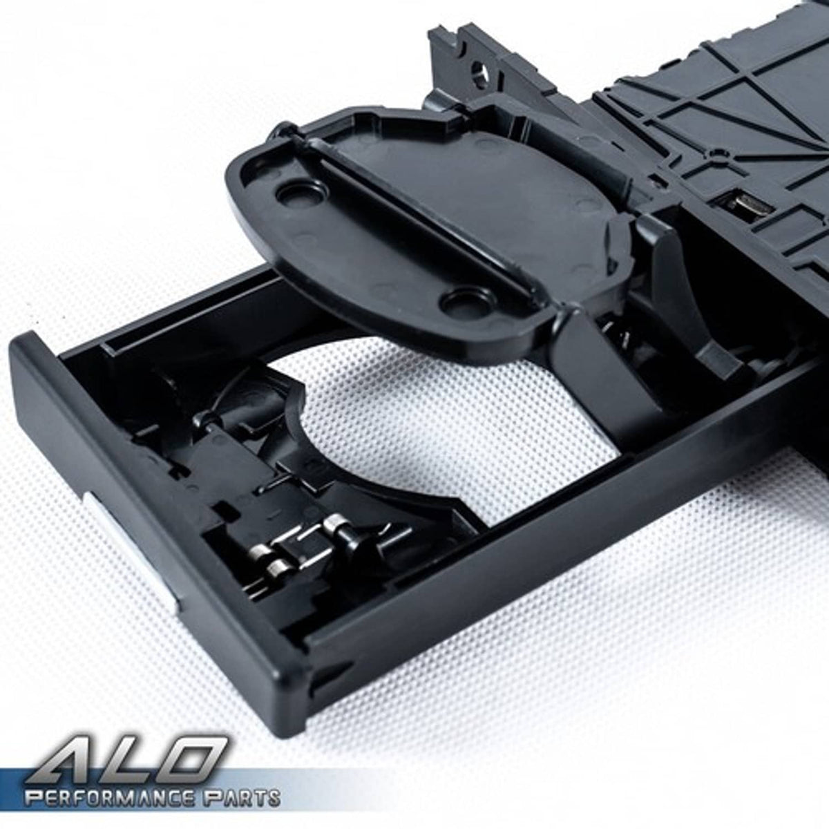 Solid Spare Retractable Cup Holder Black Fit For BMW E90 E91 E92 E93 Right Passenger Side