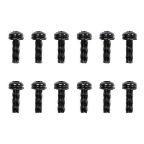 Solid Spare 12pcs Windshield Frame & Hinge Torx Screws Fit For 2007-2017 Jeep Wrangler JK