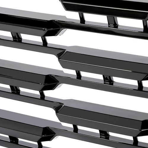 For GMC Yukon Denali Style 2015-2020 22936421 Front Upper Grille Gloss Black ABS