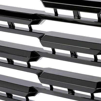For GMC Yukon Denali Style 2015-2020 22936421 Front Upper Grille Gloss Black ABS