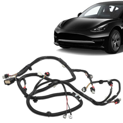Solid Spare Fit For 2017-2022 Tesla Model 3 Front Bumper Park Assist Sensor Wiring Harness