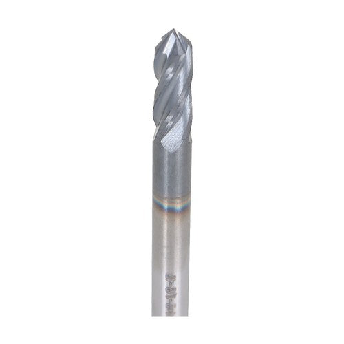 Solid Spare 1/4" 4 Flute 90 Degree Carbide Drill Mill 2-1/2" Overall Length TiALN COATED New