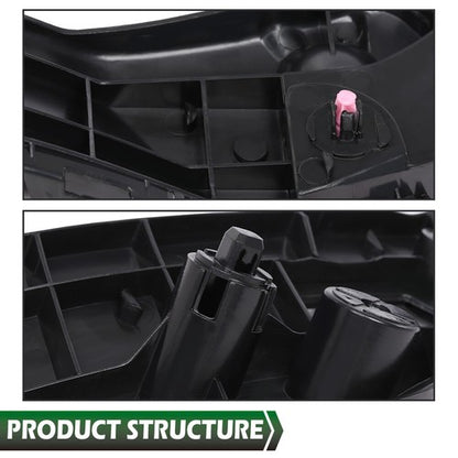 Solid Spare Fit For 2013-2015 Toyota RAV4 Front Bumper Retainer Bracket Left+Right Pair Set