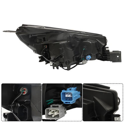 Solid Spare Pair For Subaru Forester 2019-20 Headlights Replacement Halogen LED w/o AFS L+R