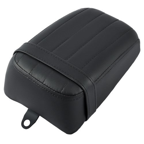 Solid Spare Black Rear Passenger Seat Pillion For Harley Softail FXST Street Bob FXBB 18-23
