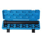 Solid Spare 13Pcs Inner Tie Rod Removal Tool Kit w/ 12 Crowfoot Adapters 1/2 Inch Drive Tube