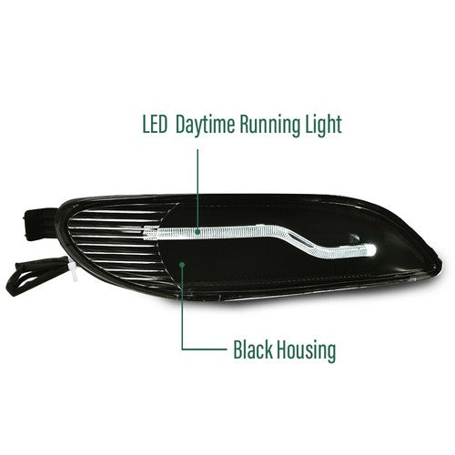 Solid Spare Fit For 2005-2008 Toyota Corolla/02-04 Camry LED Bumper Fog Lights Driving Lamps