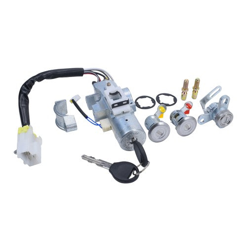 Ignition Switch Door & Tailgate Lock Cylinder Set for 1998-2004 Nissan Frontier