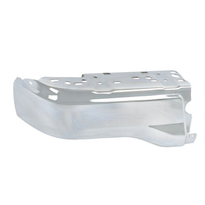 Solid Spare Chrome Rear Bumper End Cap Driver Side W/o Sensor Hole For Ford Ranger 2019-2023