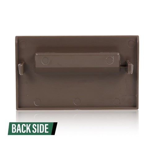 Solid Spare Fit For Chevy GMC Truck 1988-1994 Dashboard Fuse Panel Cover Replacement Brown