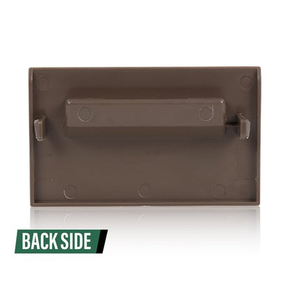 Solid Spare Fit For Chevy GMC Truck 1988-1994 Dashboard Fuse Panel Cover Replacement Brown