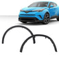 Solid Spare Fit For 18-21 Toyota C-HR Front Driver and Passenger Side Fender Trim Set