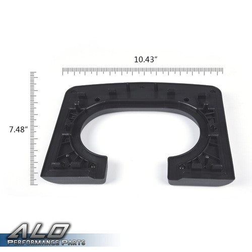 Solid Spare Fit For 2004-2014 Ford F150 Black Center Console Cup Holder Pad Replacement
