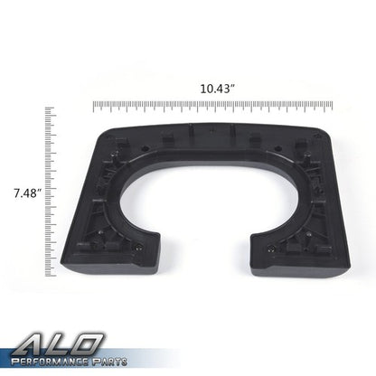 Solid Spare Fit For 2004-2014 Ford F150 Black Center Console Cup Holder Pad Replacement