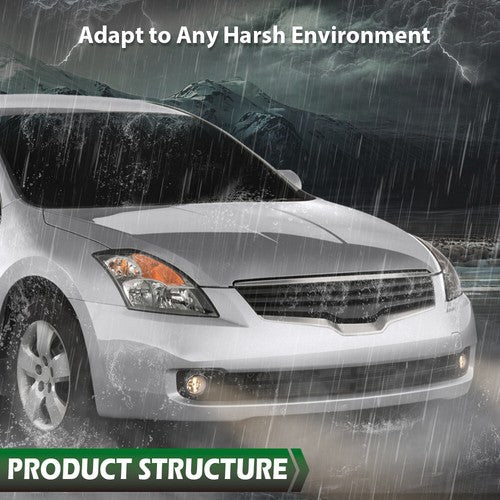 Solid Spare Bumper Fog Lights Driving Lamps w/ Wiring+Switch Fit For 2007-2012 Nissan Altima