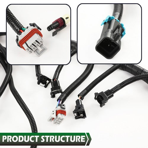 Solid Spare Fit For DBC LS1 97-06 T56 Or Non-Electric Trans Standalone Wiring Harness