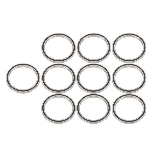 Solid Spare 10 Pack 6710-2RS Deep Groove Ball Bearings 50x62x6mm, Chrome Steel Rubber Seals
