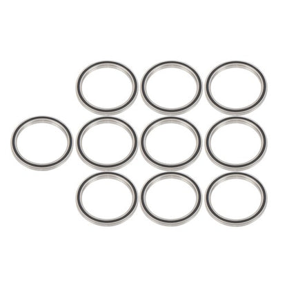 Solid Spare 10 Pack 6710-2RS Deep Groove Ball Bearings 50x62x6mm, Chrome Steel Rubber Seals