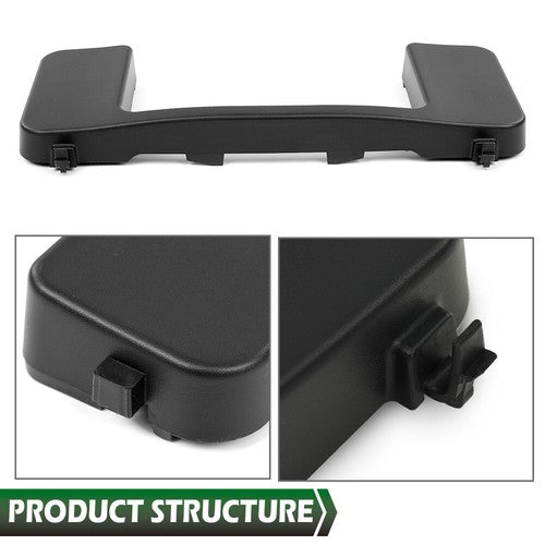 Solid Spare Fit For 2017-2022 Ford Super Duty XL XLT Front Bumper Tow Hook Bolt Cover Cap