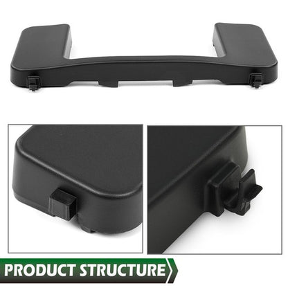 Solid Spare Fit For 2017-2022 Ford Super Duty XL XLT Front Bumper Tow Hook Bolt Cover Cap