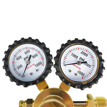 Solid Spare Nitrogen Regulator with 0-800 psi Delivery Pressure 1/4" Flare Output New