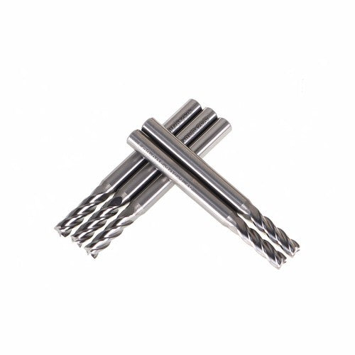 Solid Spare 5 Pcs 3/16" 2 Flute Carbide End Mill 5/8" Length Of Cut 2" Overall Length