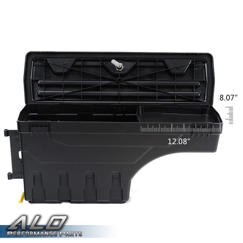 Solid Spare Fit For 17-2020 Ford F-250 F-350 Super Duty Truck Bed Storage Box Toolbox Right