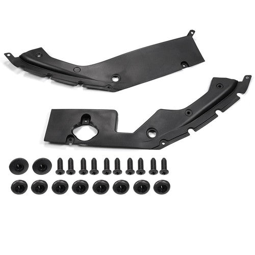 Solid Spare Fit For 2016-2020 Honda Civic 10th Gen Long Version Engine Bay Side Panel Cover