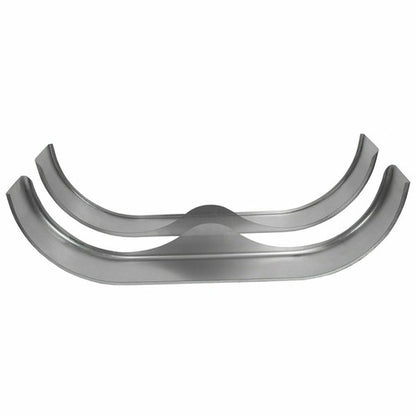 Solid Spare (2) Tandem Teardrop Alloy Steel Fenders 66"L x 18"H x 9"W For Enclosed Trailers