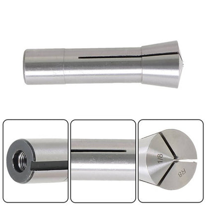 Solid Spare Fractional R8 Collet Set 1/8" to 7/8" High Precision For Bridgeport 7 Piece US