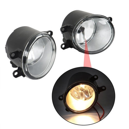 Solid Spare Fit For Toyota Camry 2007-2009 Front Fog Lights Lamps+Bezel+Switch Kit Clear New