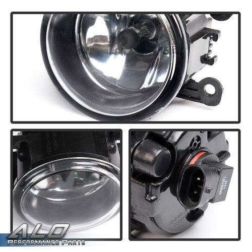 Solid Spare Right&Left Side Fog Light Lamp + H11 Bulb Fit For Acura Honda Ford Nissan Suzuki