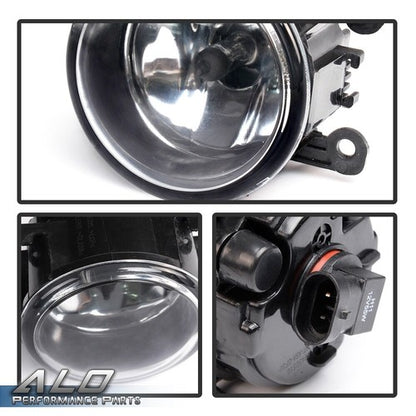 Solid Spare Right&Left Side Fog Light Lamp + H11 Bulb Fit For Acura Honda Ford Nissan Suzuki