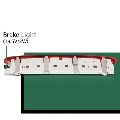 Solid Spare Rear 3rd Tail Brake Stop Light Fit For 07-12 Mercedes Benz X164 W251 GL/R Class