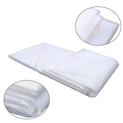 Solid Spare Clear Greenhouse Plastic Sheeting -6 mil UV Resistant Polyethylene 14 × 25 FT US